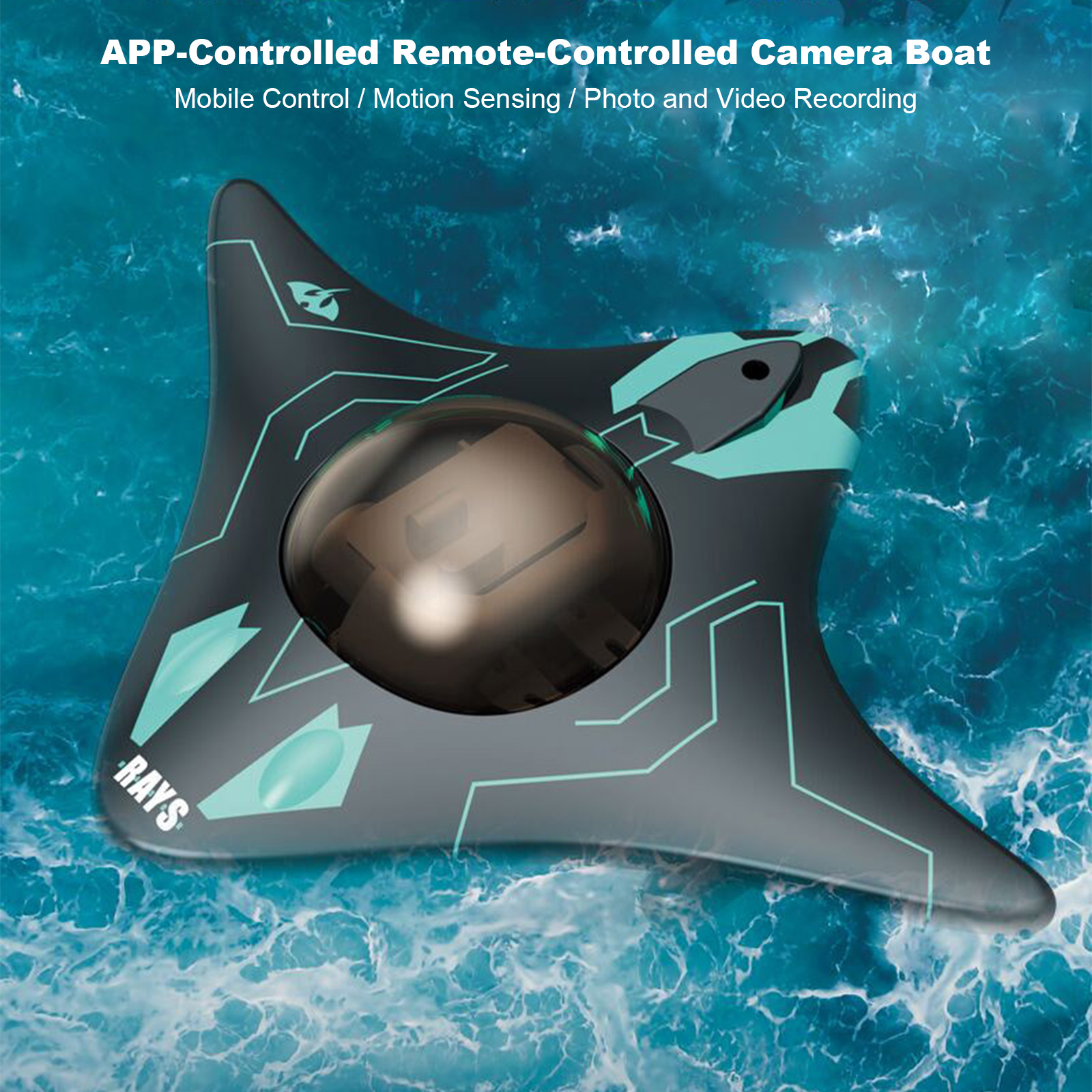 RC Boat with Camera App Contro – обзор и цена Drone Camera Waterproof