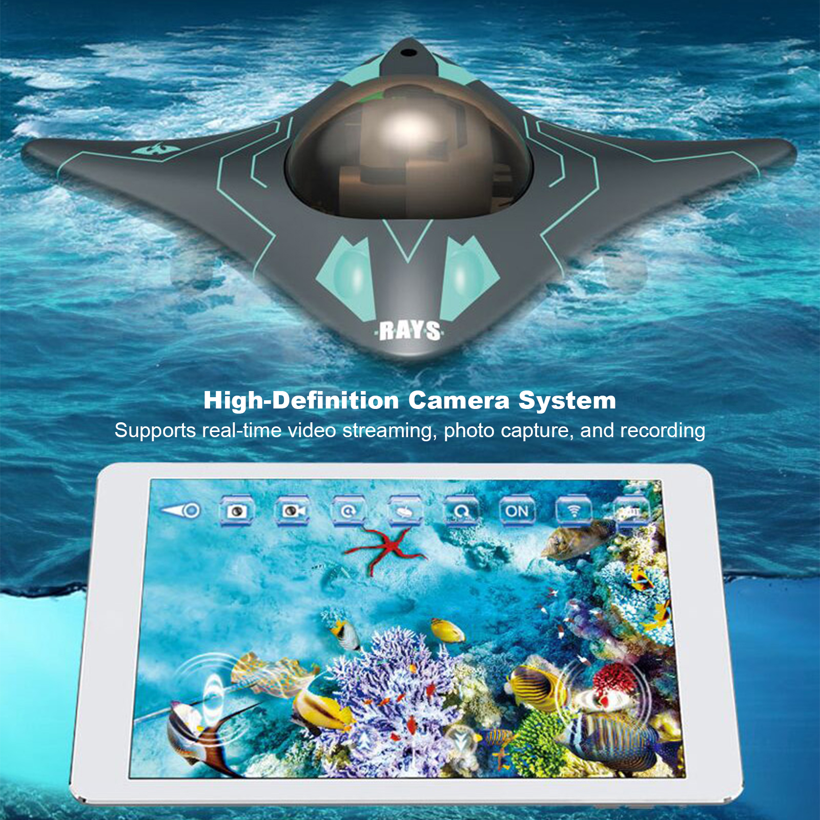 RC Boat with Camera App Contro – обзор и цена Drone Camera Waterproof