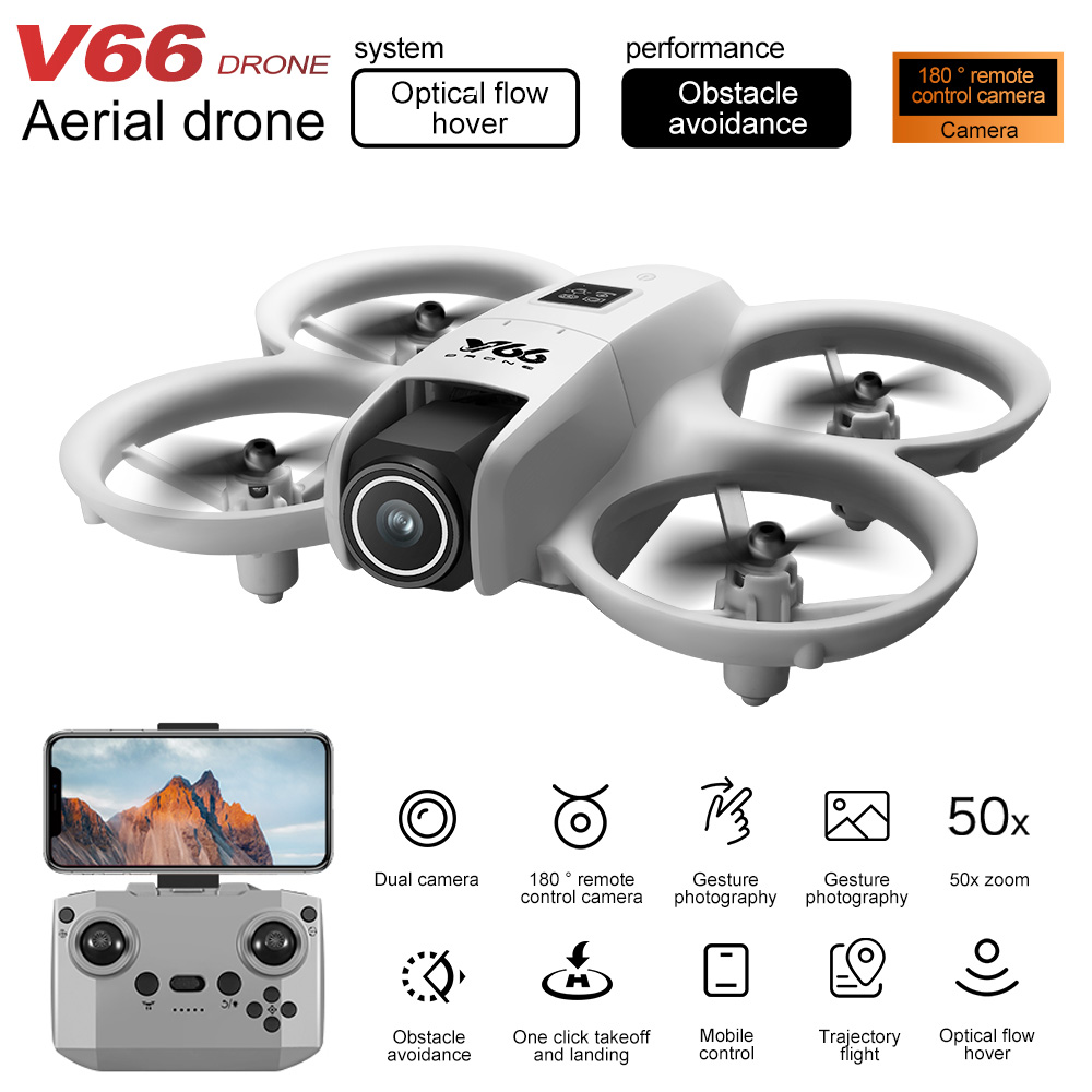 New V66 Mini Drone HD Camera 4 – обзор и цена Drone Camera Night Vision