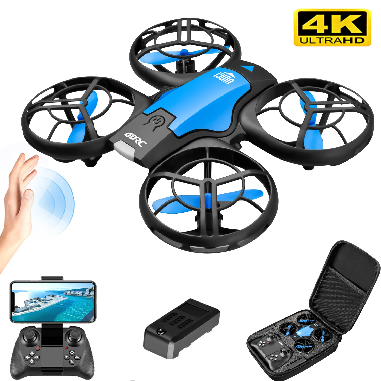 V8 New Mini Drone 4k professio – обзор и цена Drone Camera Hd