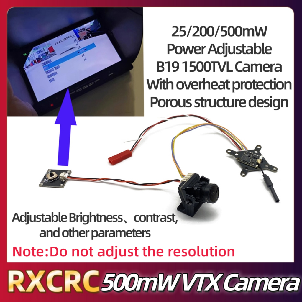 RXCRC FPV 5.8G Module 48CH 500 – обзор и цена Drone Camera Lens