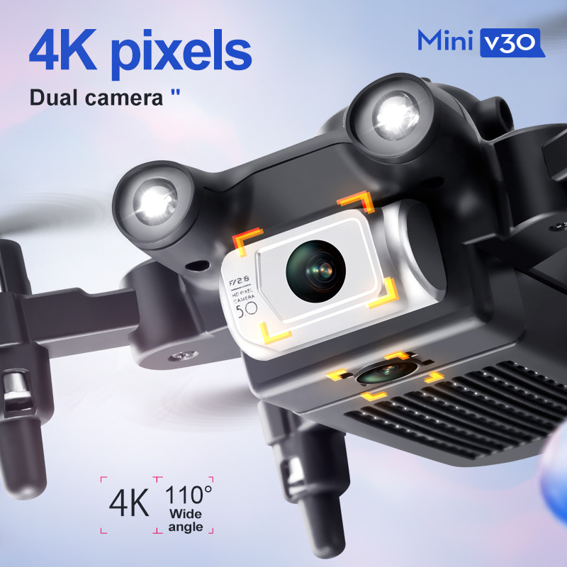 Mini V30 WiFi FPV Drone With 4 – обзор и цена Drone Camera Hd