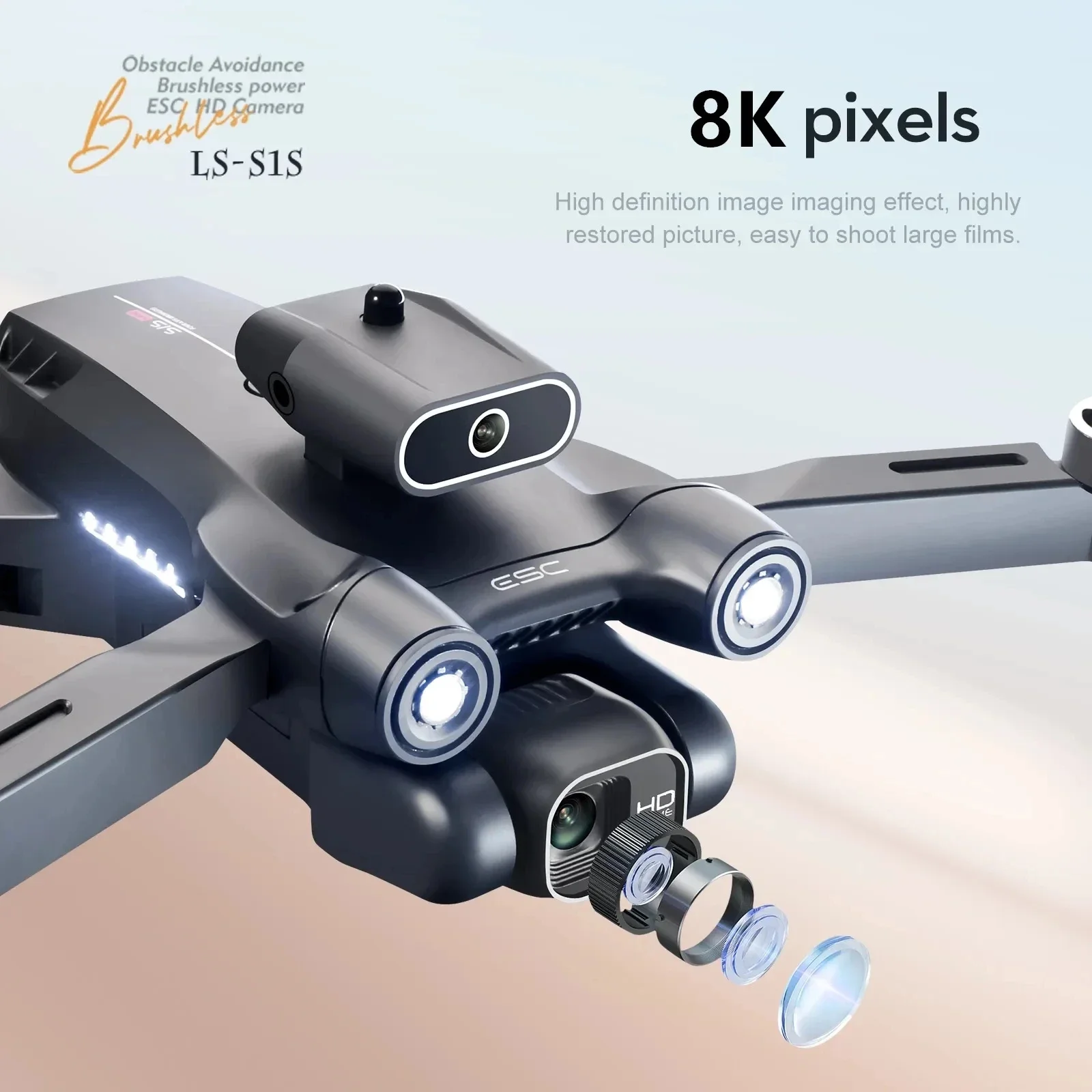 New S1S 5G GPS Drone Camera 8K – обзор и цена Drone Camera Hd