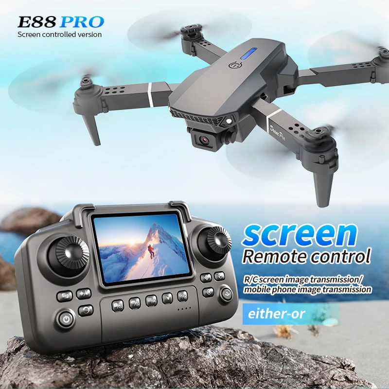Professional E88 PRO Drone wit – обзор и цена Drone Camera Professional