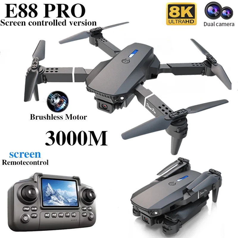 Professional E88 PRO Drone wit – обзор и цена Drone Camera Professional