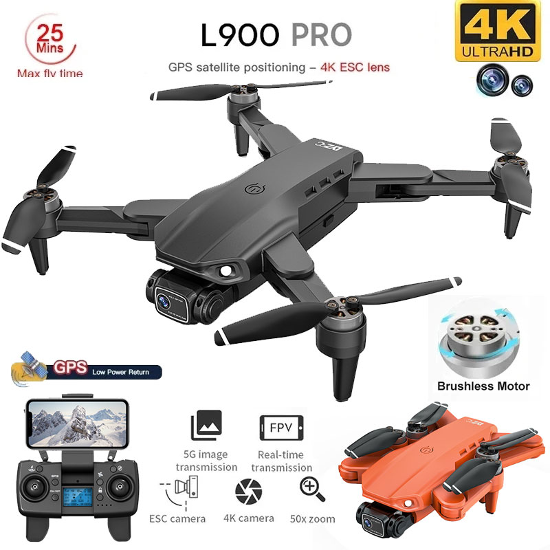 L900 Pro GPS Drone 4K Professi – обзор и цена Drone Camera Hd