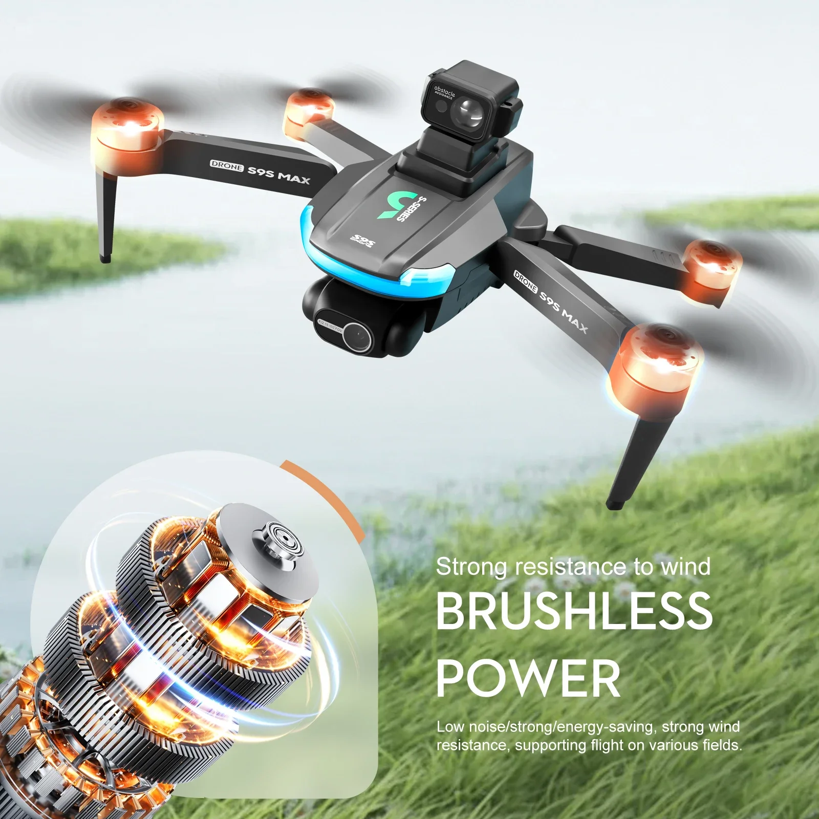 NEW S9S MAX MINI Drone 4K 2-Ax – обзор и цена Drone Camera Hd