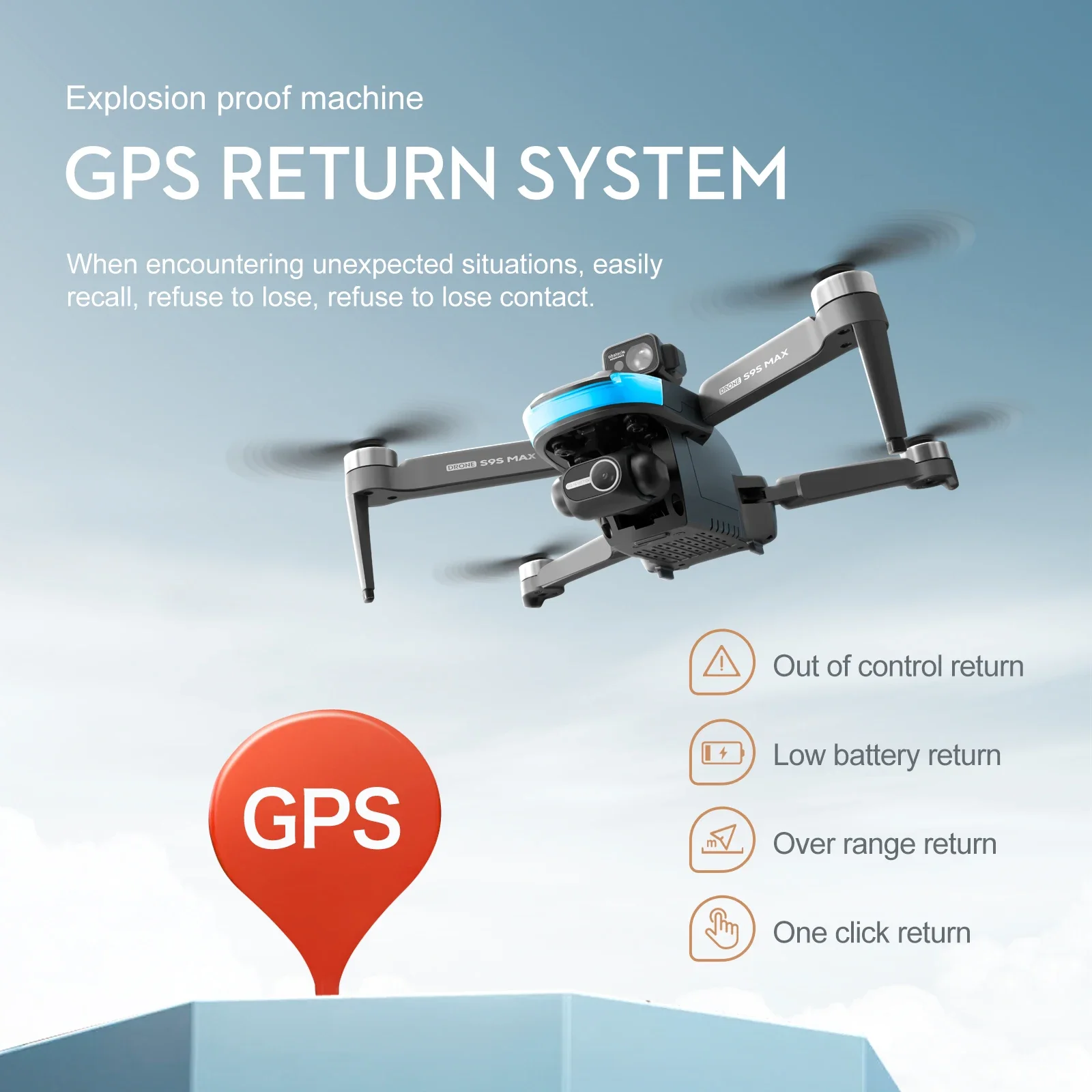 NEW S9S MAX MINI Drone 4K 2-Ax – обзор и цена Drone Camera Hd