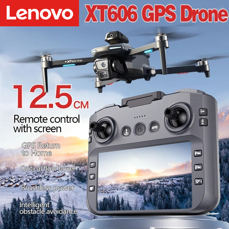 Lenovo XT606 MAX GPS Drone 4k  – обзор и цена Drone Camera Thermal