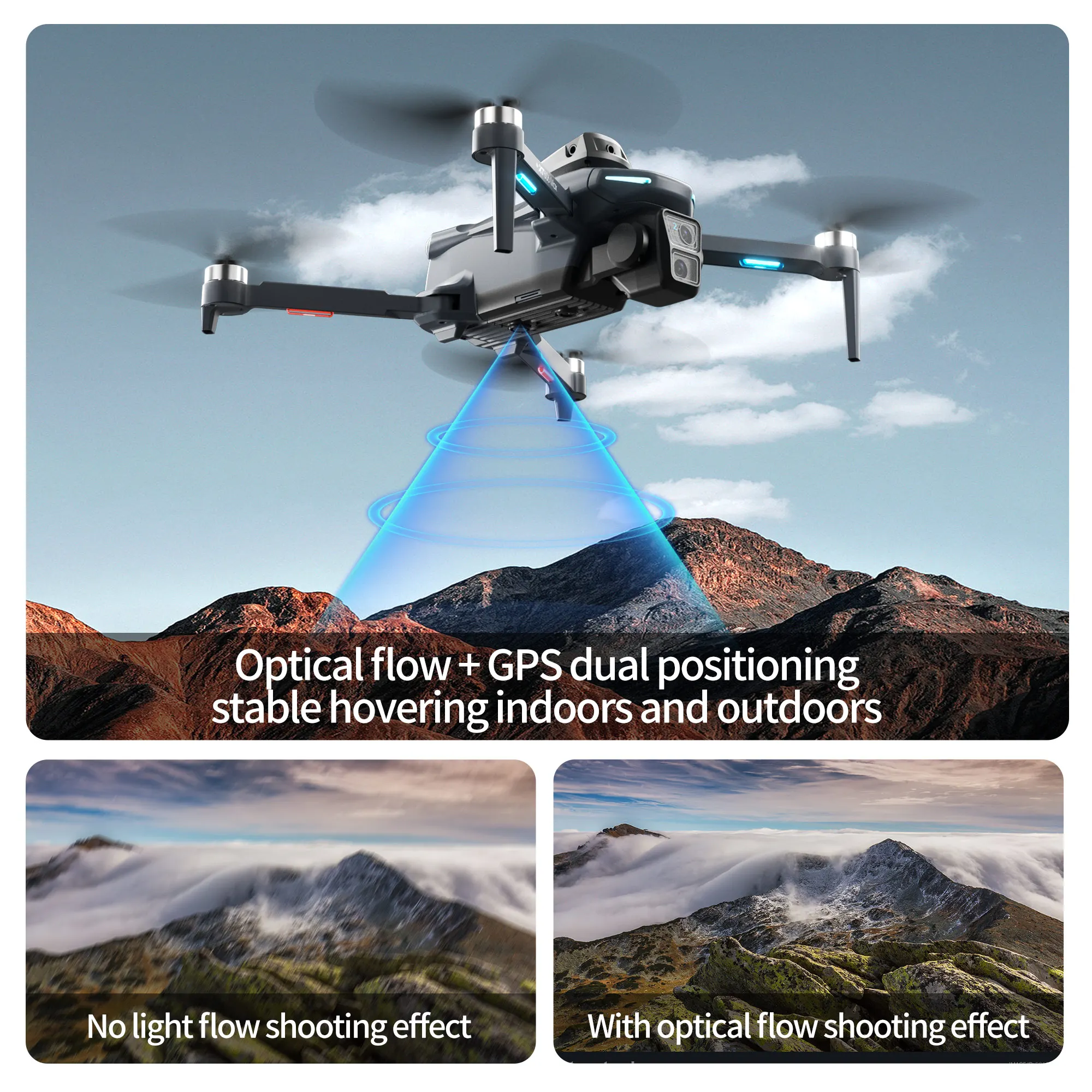 Lenovo XT606 MAX GPS Drone 4k  – обзор и цена Drone Camera Thermal
