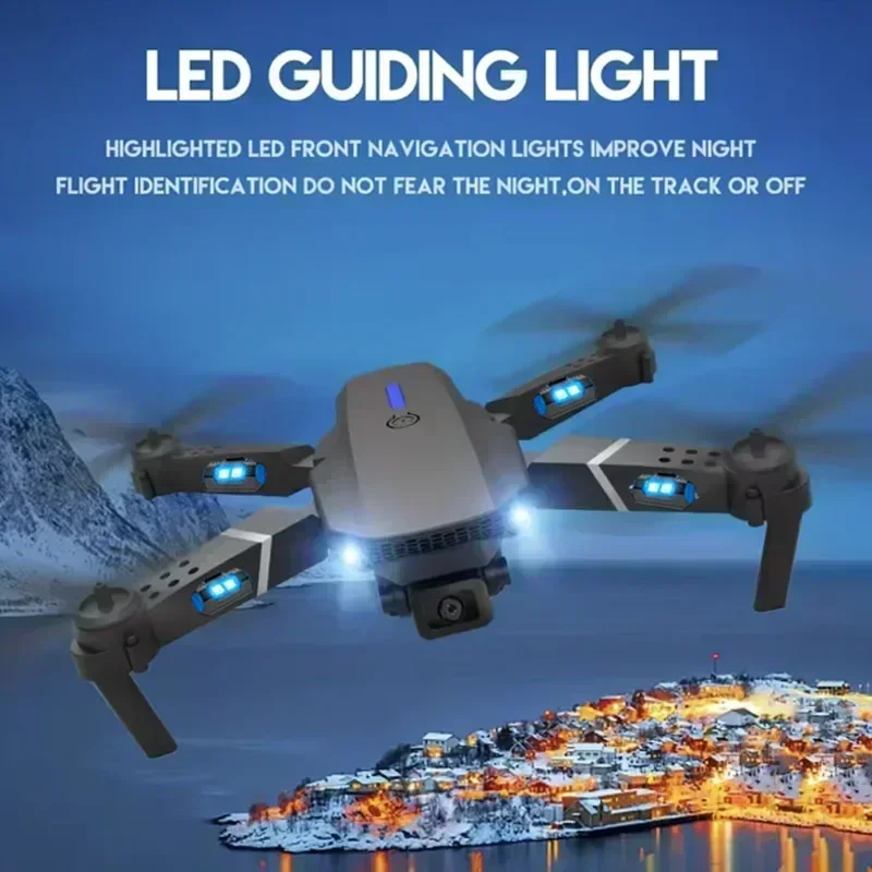 E88 Pro WIFI FPV Drone Wide An – обзор и цена Drone Camera Night Vision