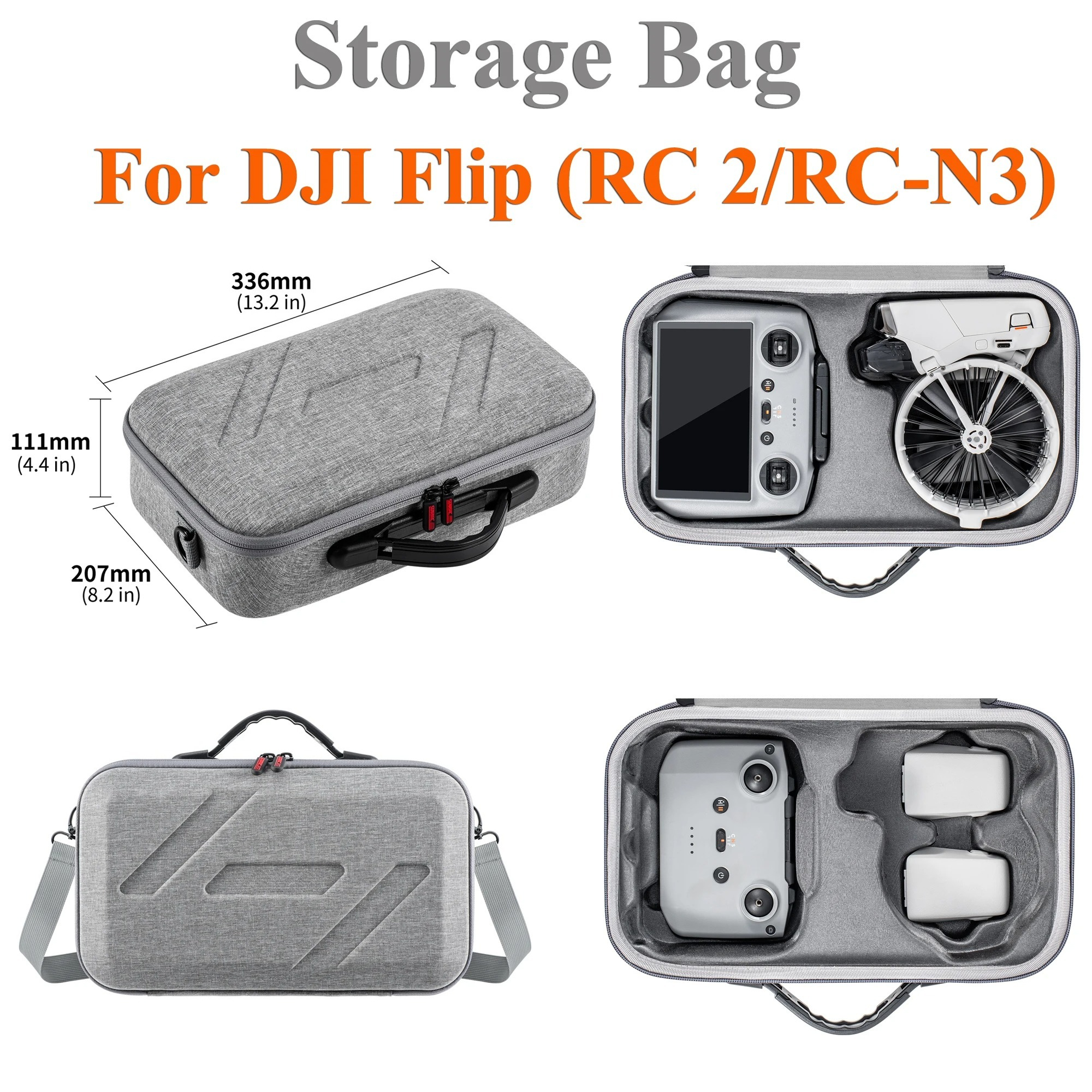 Carrying Case For DJI Flip All – обзор и цена Drone Camera Vlog