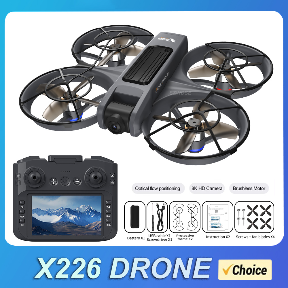 NEW X226 RC Drone 2.4G 5G WIFI – обзор и цена Drone Camera Night Vision