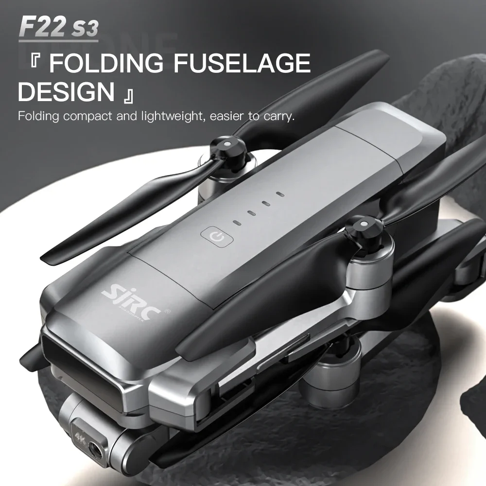 SJRC F22 S3 pro Foldable RC Qu – обзор и цена Drone Camera Action