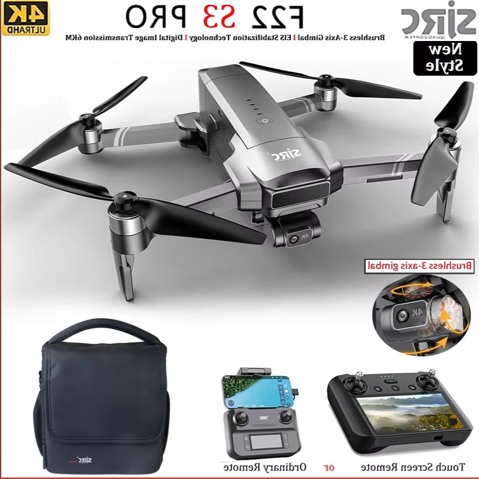 SJRC F22 S3 pro Foldable RC Qu – обзор и цена Drone Camera Action