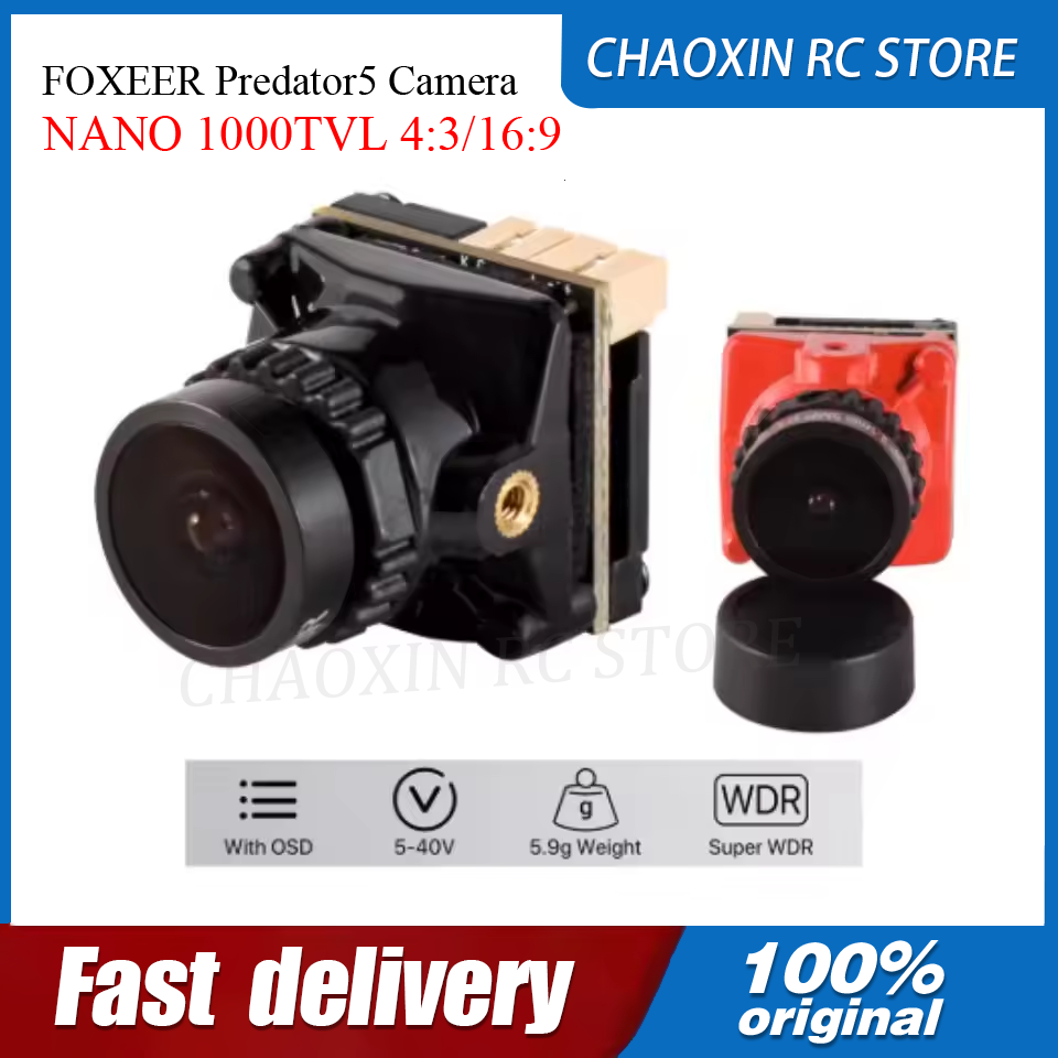 FOXEER Predator5 Camera NANO 1 – обзор и цена Drone Camera Lens