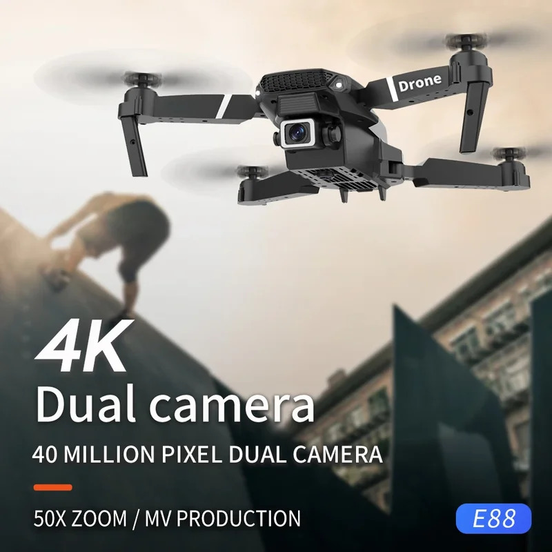 E88 ProIntelligent Folding Dro – обзор и цена Drone Camera Hd