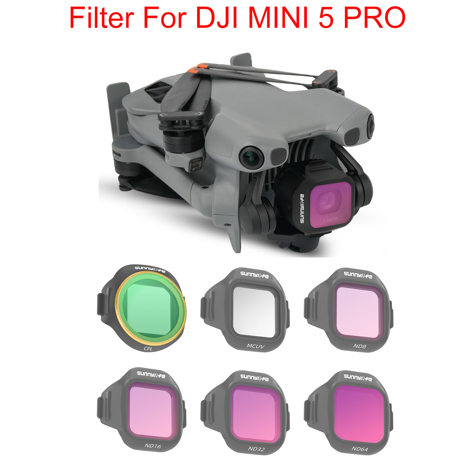 Drone Filter For DJI Mini 5 Pr – обзор и цена Drone Camera Filter