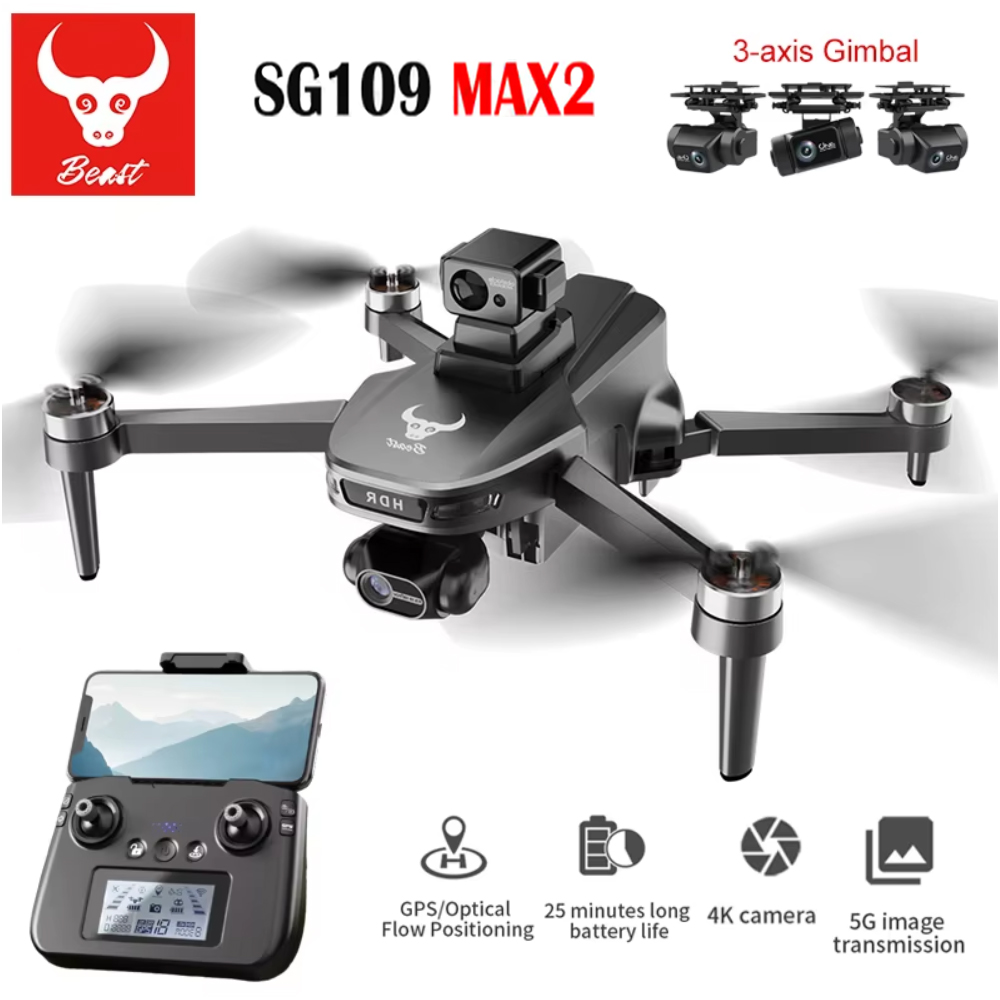 SG109 MAX2 Professional FPV 8K – обзор и цена Drone Camera Professional