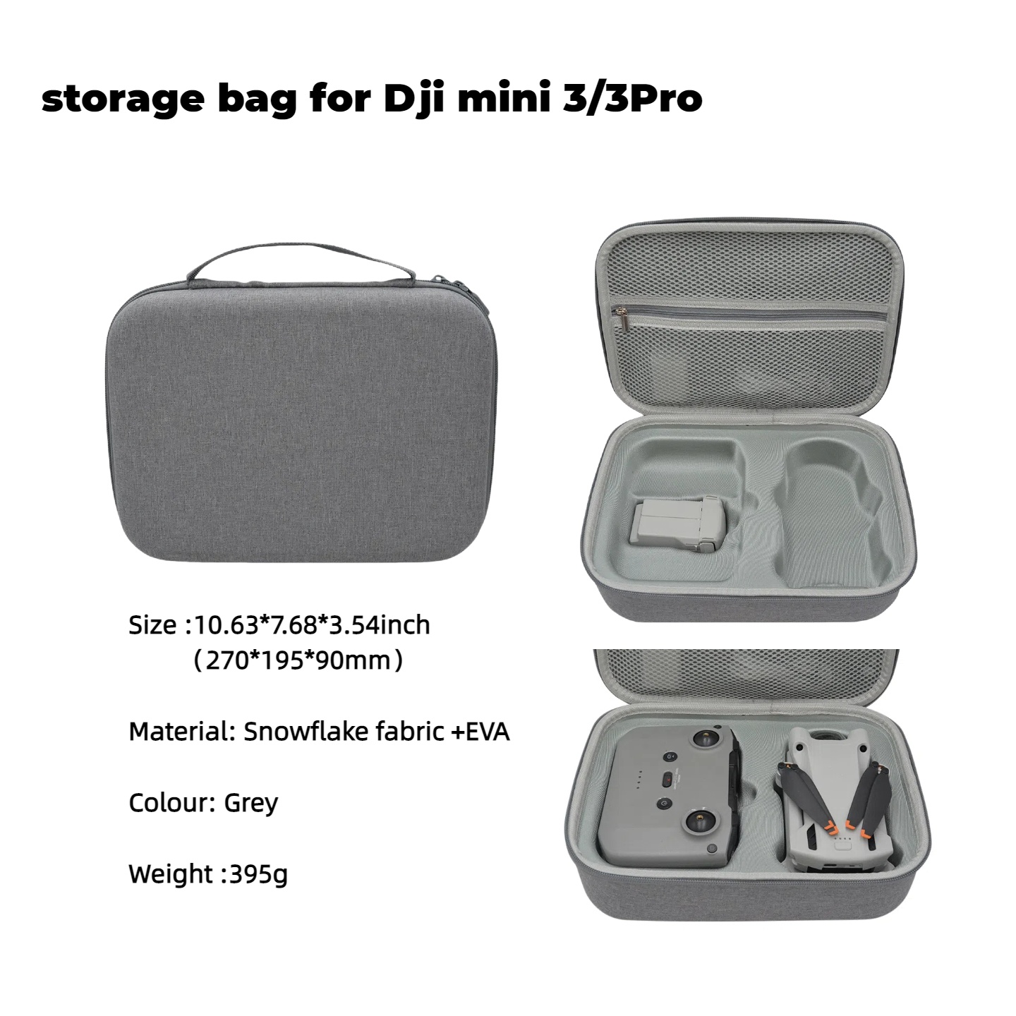 Hard EVA Drone Bag For DJI Min – обзор и цена Drone Camera Case