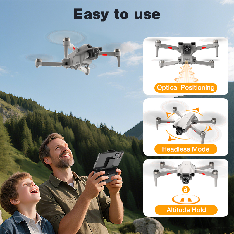 NEW Hot L017 Pro Drone Brushle – обзор и цена Drone Camera Hd