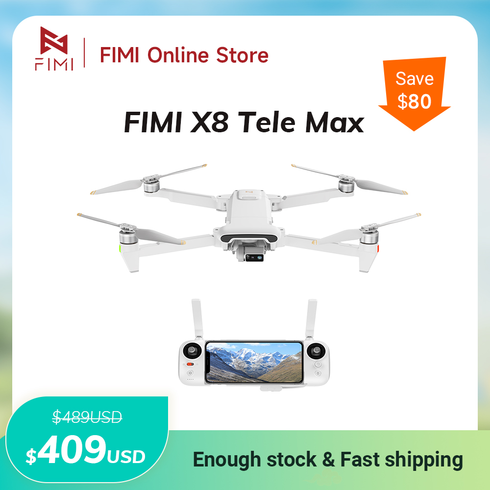 FIMI X8 Tele Max drone 4K prof – обзор и цена Drone Camera Thermal