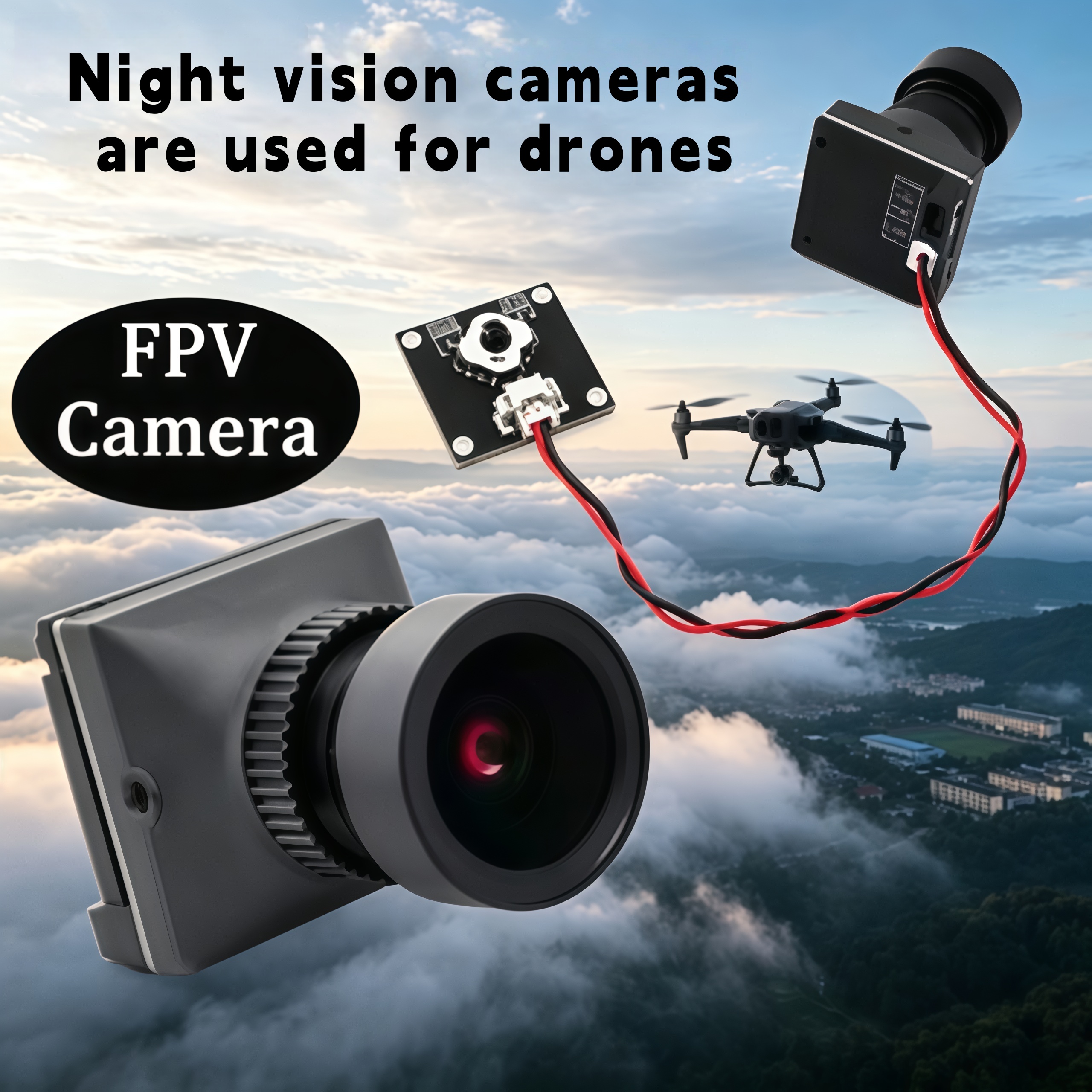 1500TVL HD CADDX Snail FPV Cam – обзор и цена Drone Camera Hd