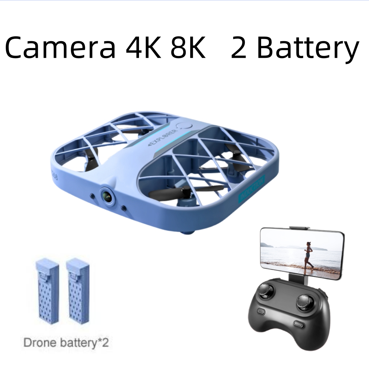 JJRC H107 FPV RC Drone with 2  – обзор и цена Drone Camera Hd