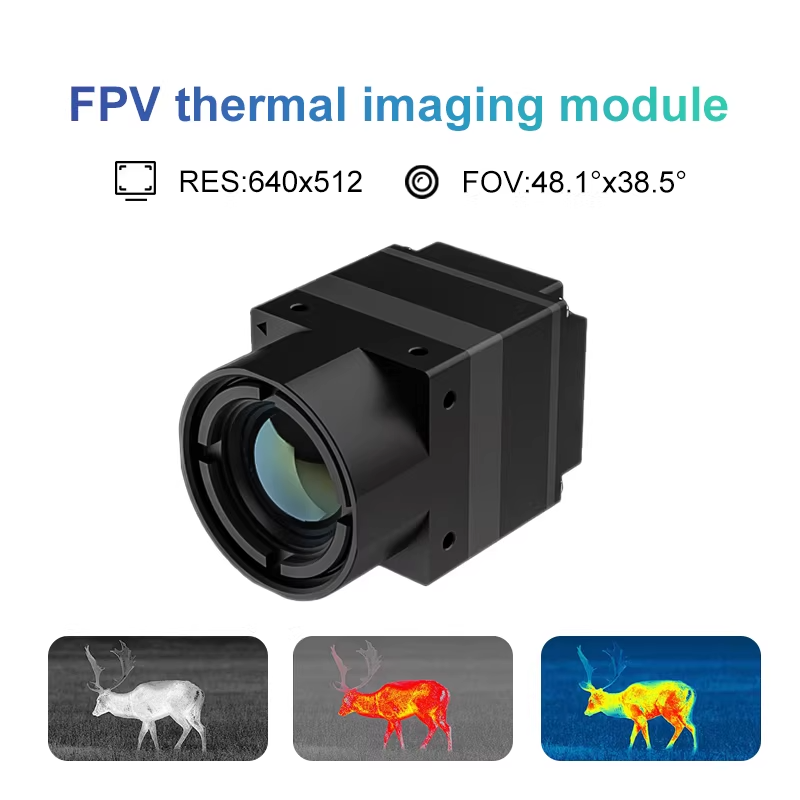 FPV Thermal Camera CVBS Interf – обзор и цена Drone Camera Thermal